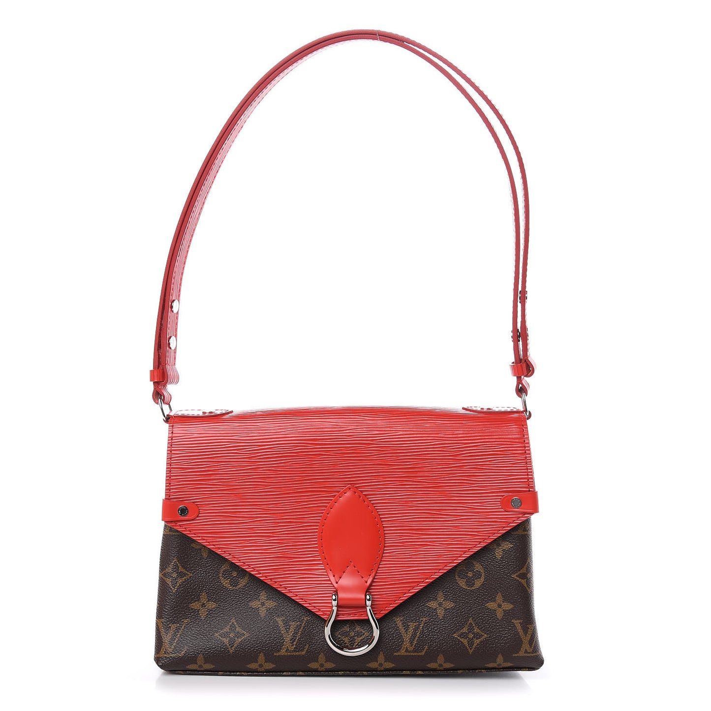 Monogram Epi Saint Michel Coquelicot