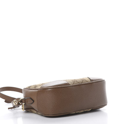 Gucci Monogram Mini Bree Messenger Bag Beige Tabacco 3 of 12