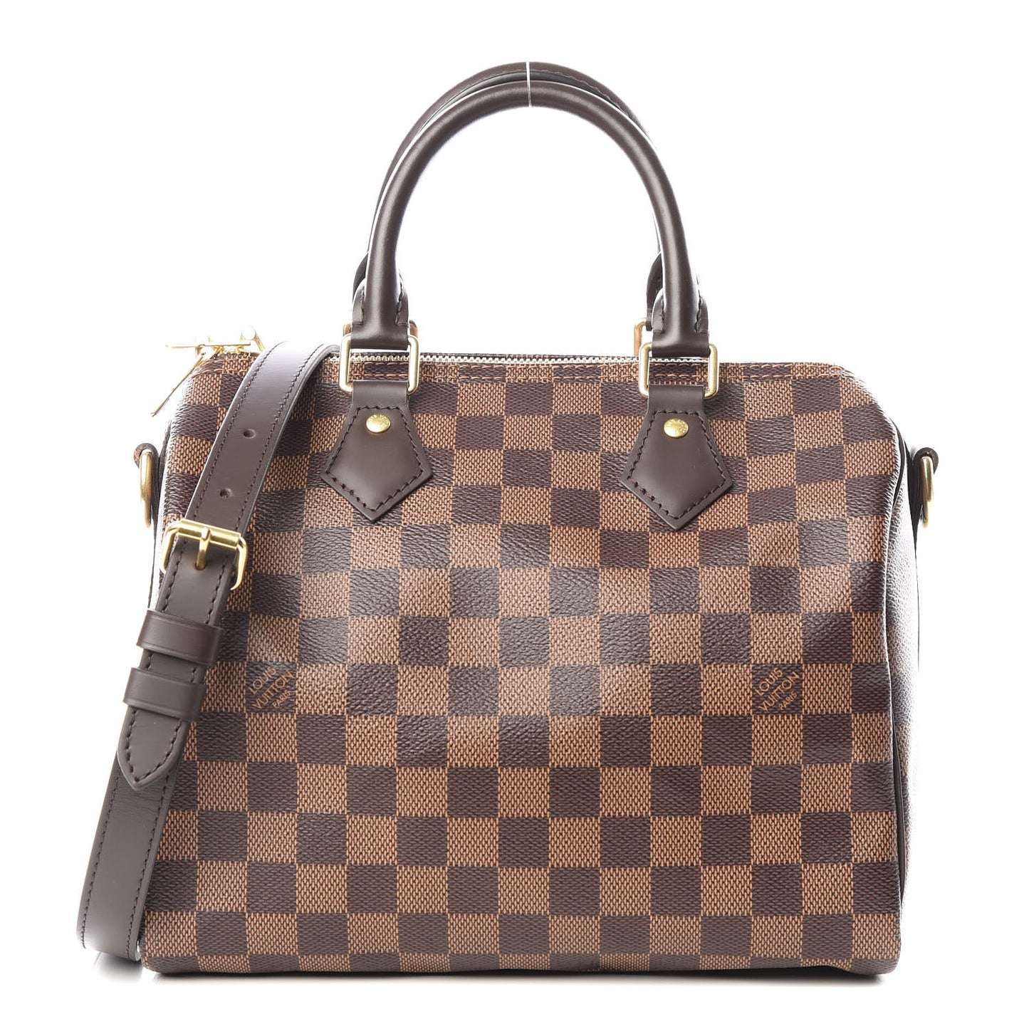 Damier Ebene Speedy Bandouliere 25