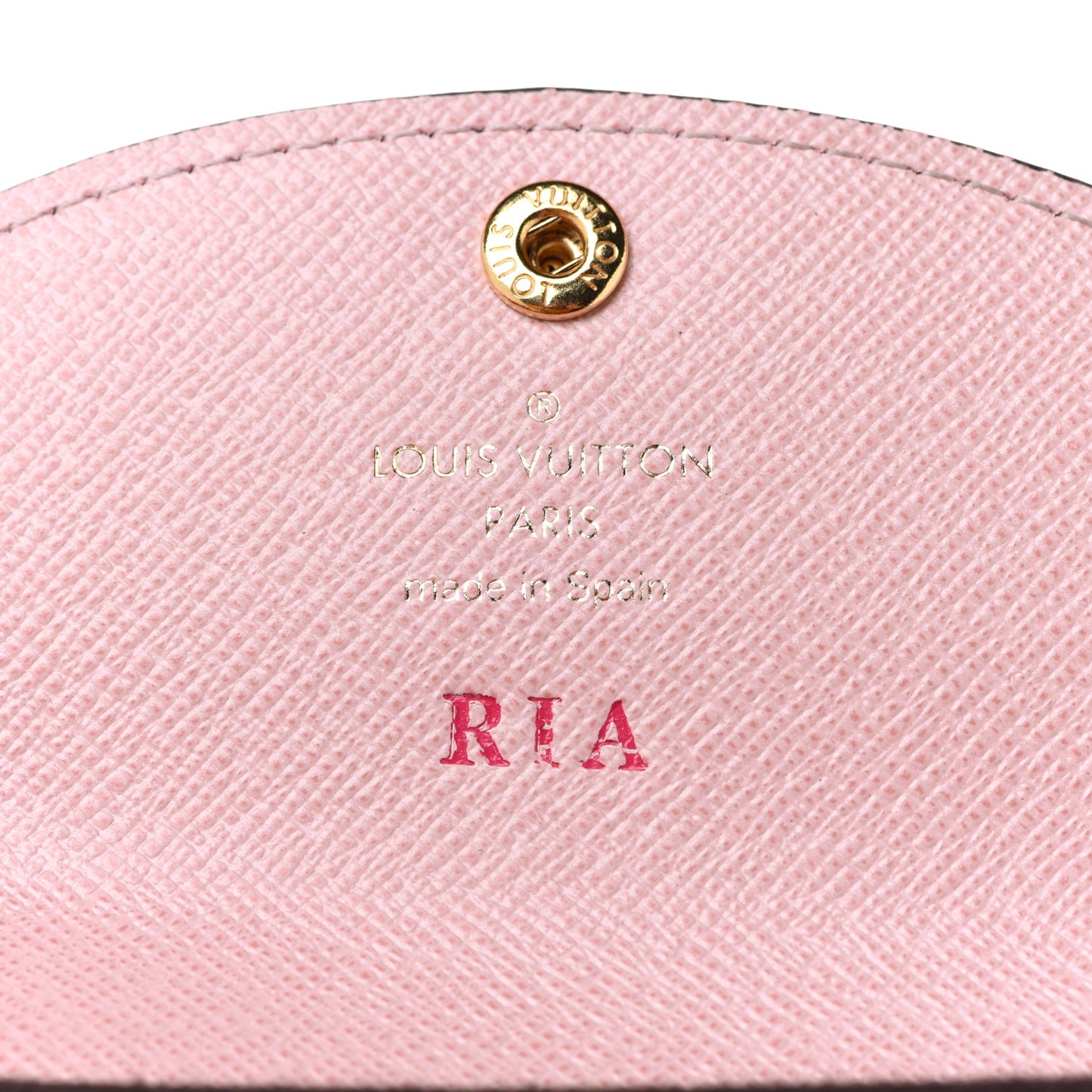 Monogram Rosalie Coin Purse Rose Ballerine