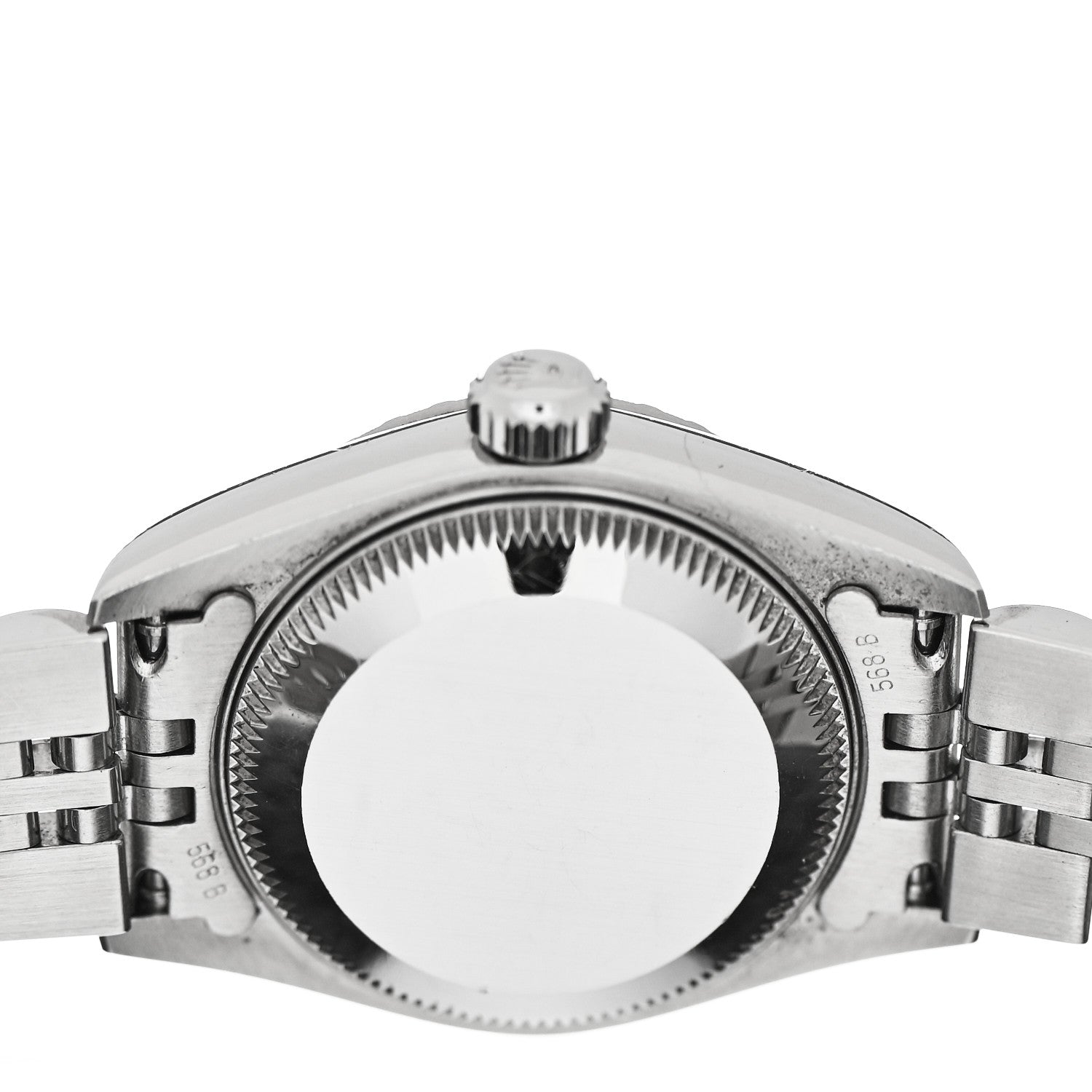 Rolex Stainless Steel 26mm Oyster Perpetual Date Watch Silver 79240 4 of 4