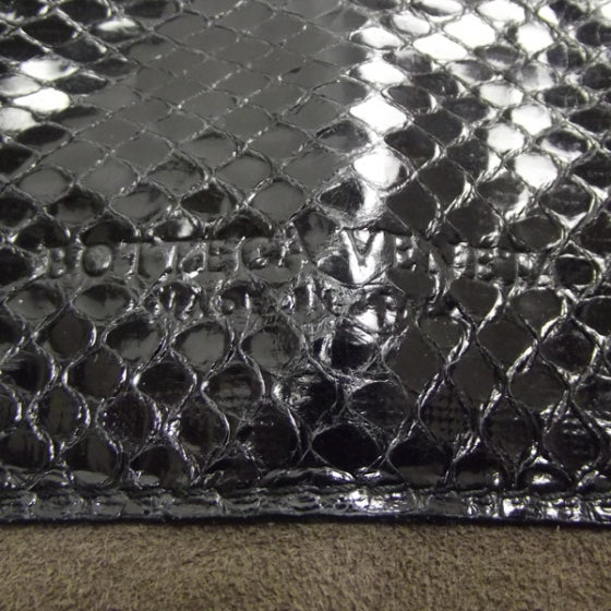 Leather Ayers Trim Origami Runway Tote