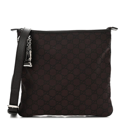 Gucci Monogram Jolicoeur Charms Messenger Bag Brown 1 of 12