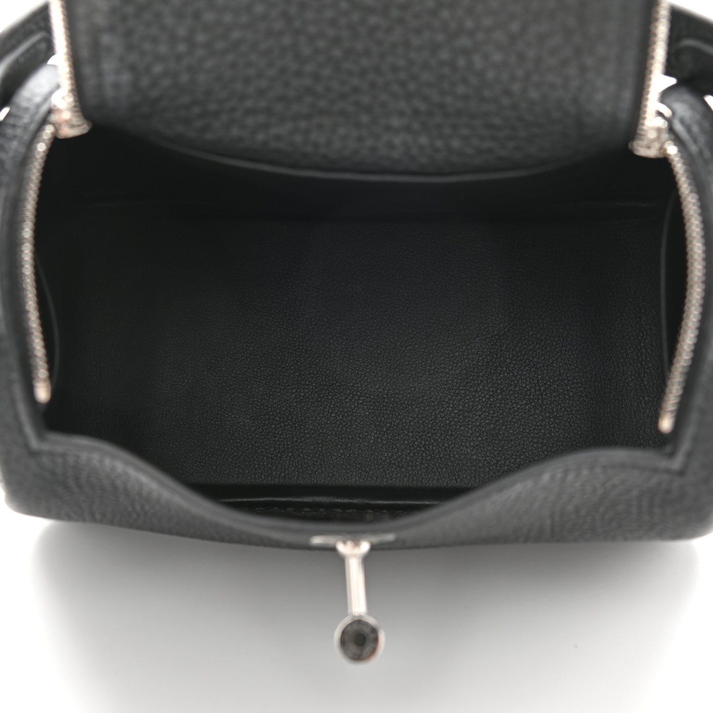 Taurillon Clemence Mini Lindy 20 Black