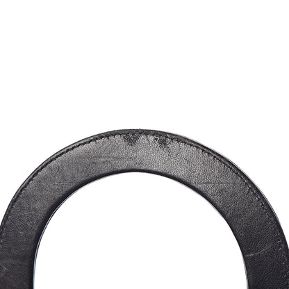 Christian Dior Lambskin Cannage Medium Lady Dior Black 9 of 21