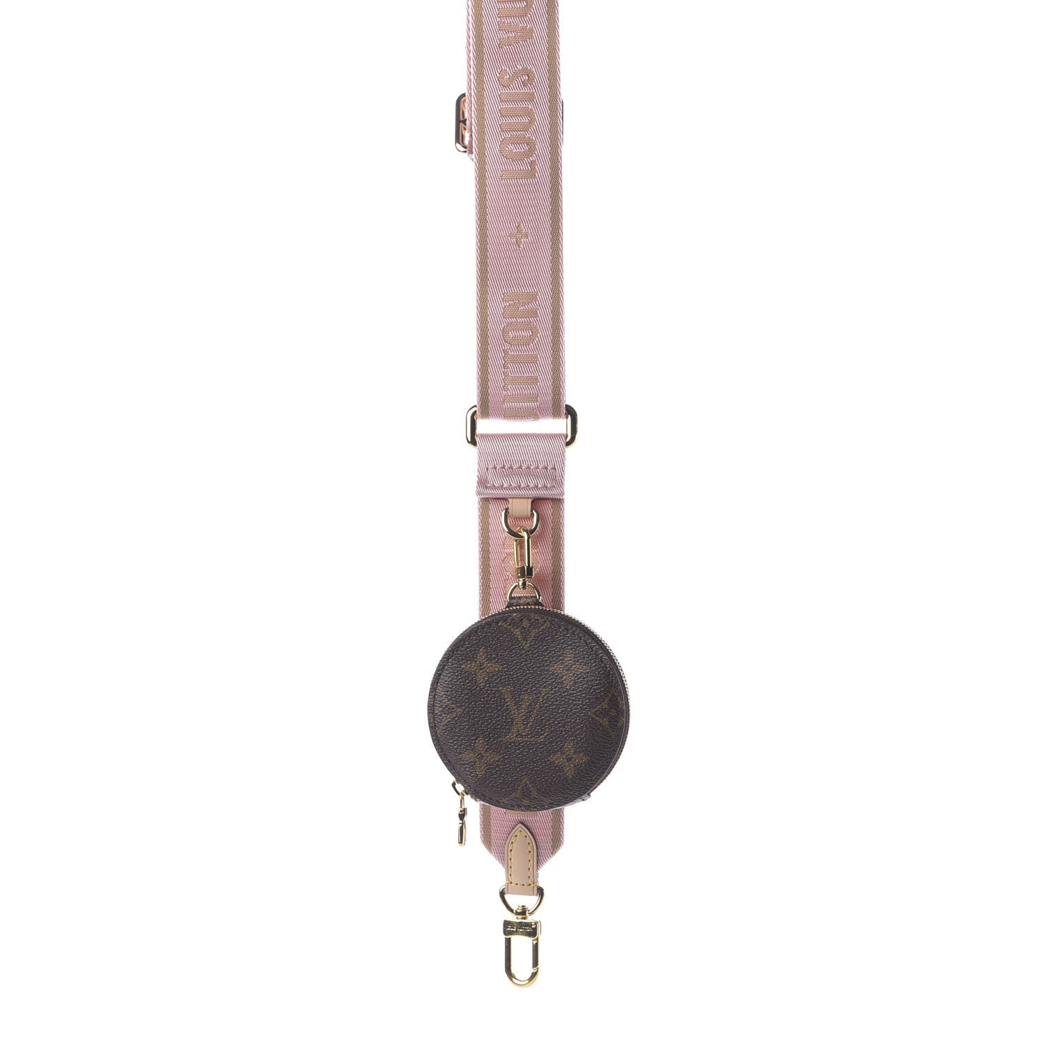 Louis Vuitton Monogram Multi Pochette Accessories Bandouliere Shoulder Strap Rose Clair 12 of 12