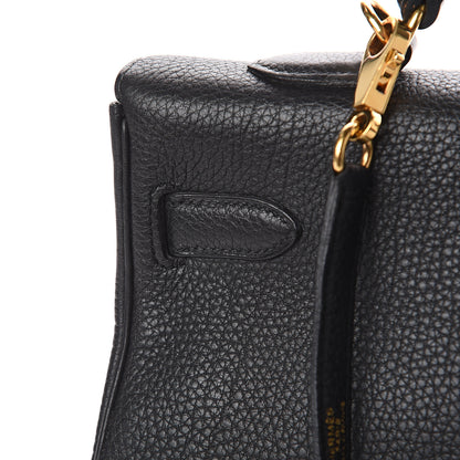 Hermes Togo Kelly Retourne 35 Black 31 of 34