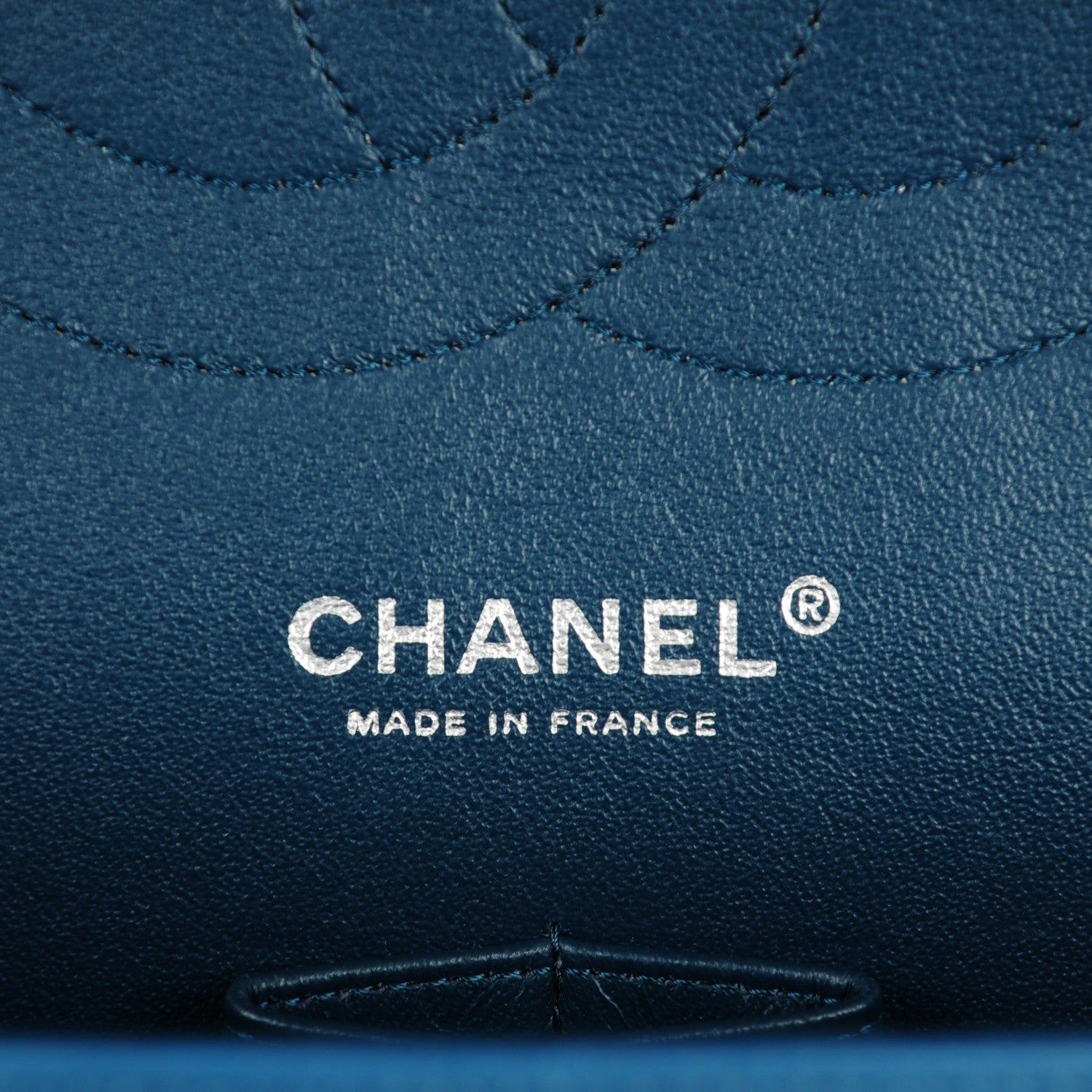 Chanel Patent Quilted Jumbo Double Flap Turquoise 6 of 11