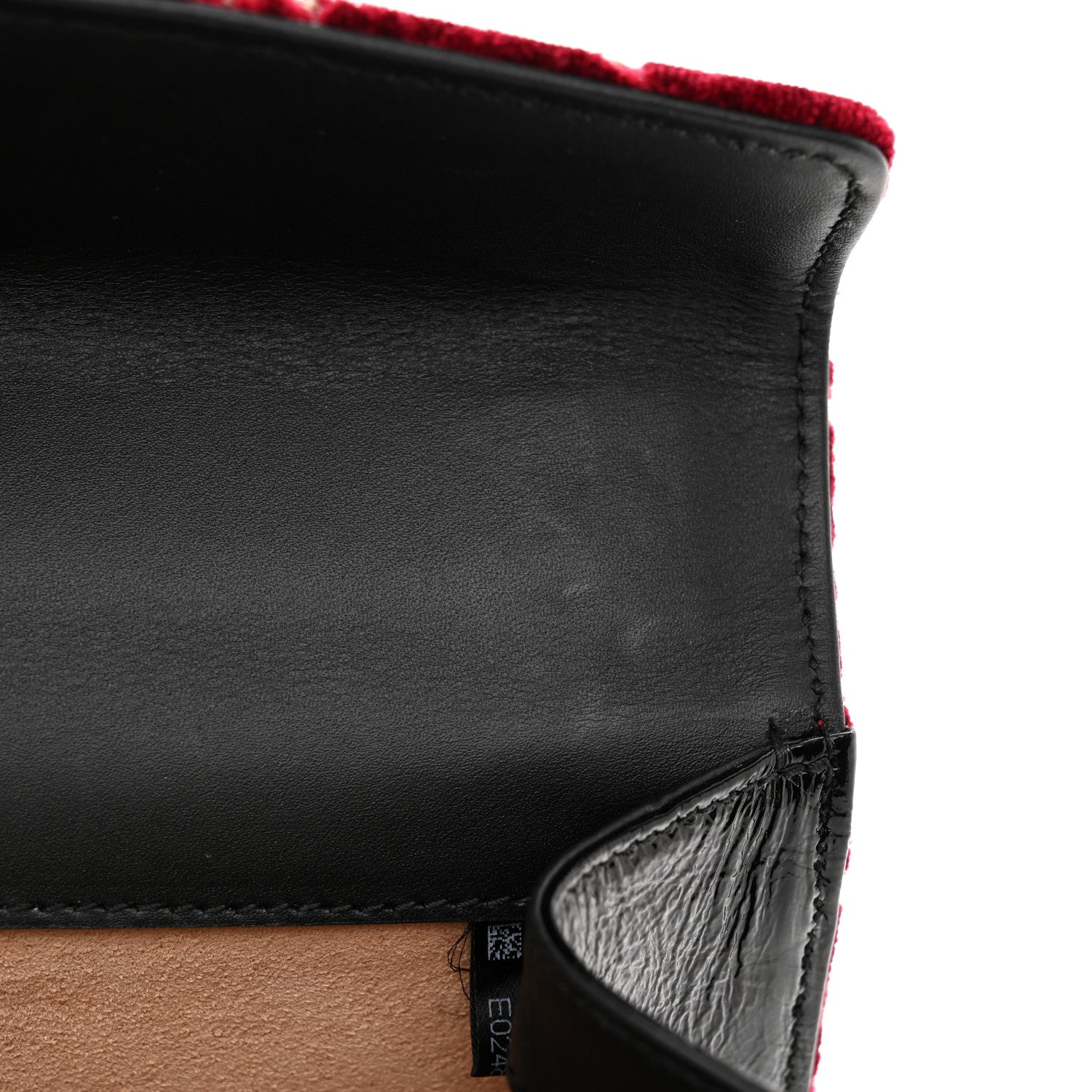 Gucci Velvet Skipper Crystal GG Monogram Small Dionysus Shoulder Bag Red Cipria Black Black Diamond 12 of 14