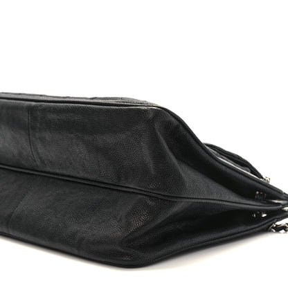 Chanel Caviar Mademoiselle Accordion Flap Black 8 of 8