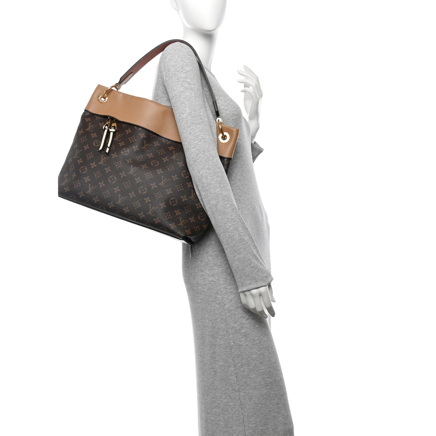 Monogram Tuileries Hobo Sesame Peach
