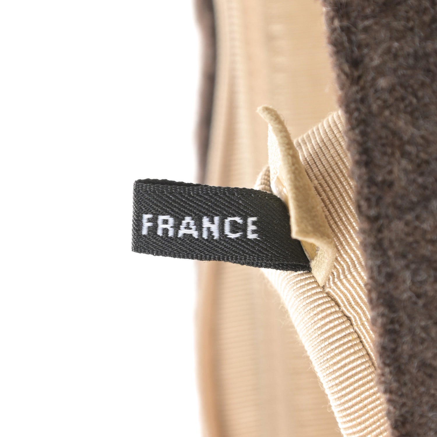 Chanel Wool Jumbo Chocolate Bar Mademoiselle Flap Brown 10 of 17