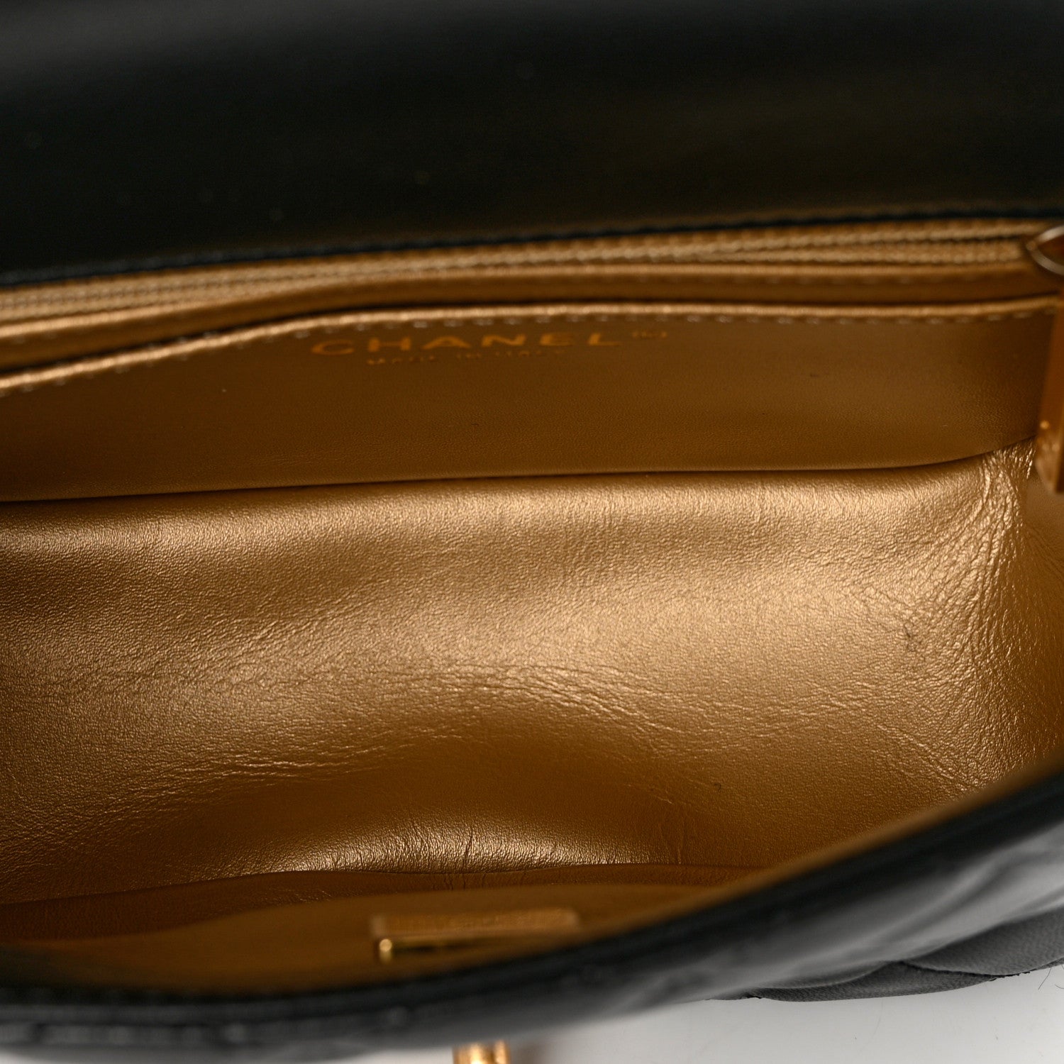 Chanel Lambskin Quilted Mini Pearl Crush Flap Black 5 of 9