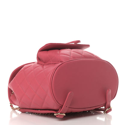 Chanel Caviar Quilted Backpack Bag Pink 4 of 13