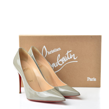 Christian Louboutin Patent Decollete 554 100 Pumps 36.5 Gris 14 of 14