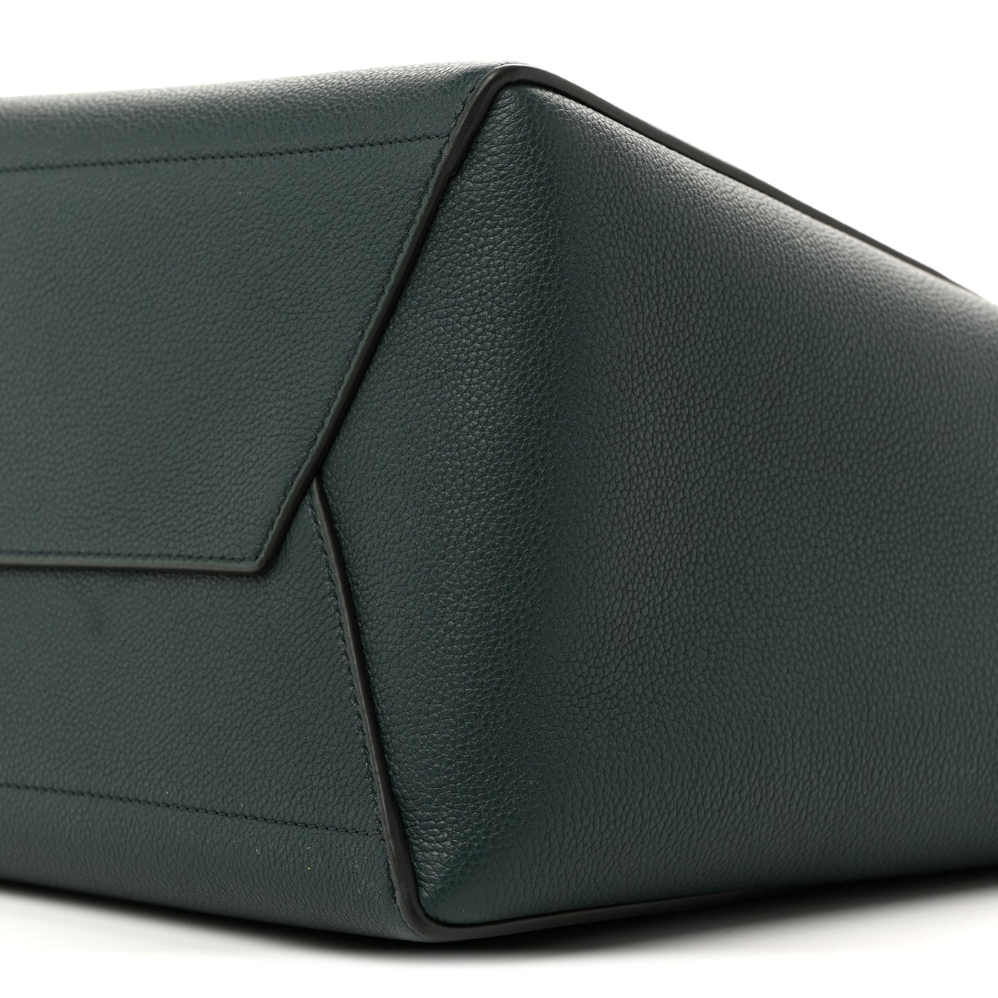 Soft Grained Calfskin Sangle Bucket Bag Amazone