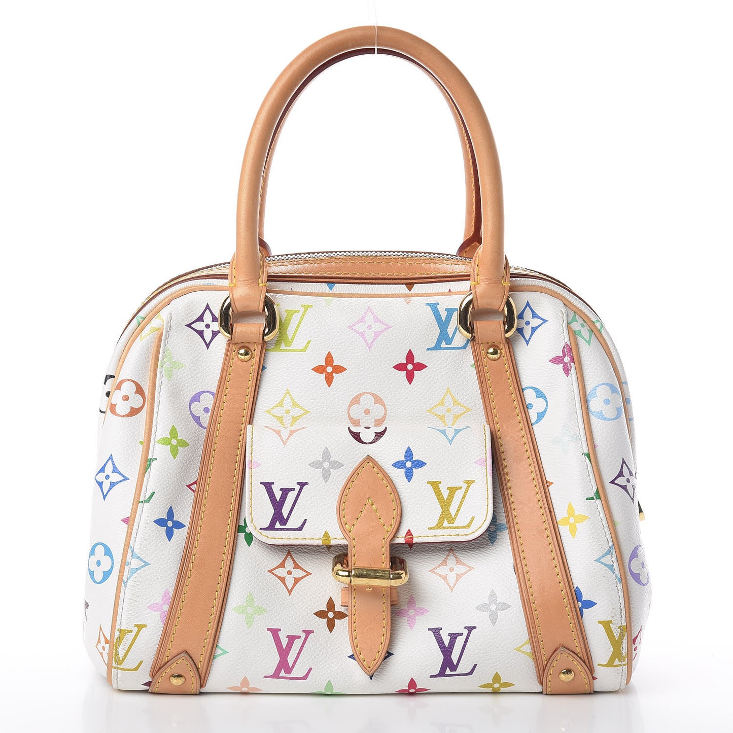 Monogram Multicolor Priscilla White