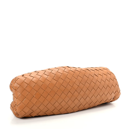 Bottega Veneta Nappa Maxi Intrecciato The Pouch Oversized Clutch Caramel 4 of 9