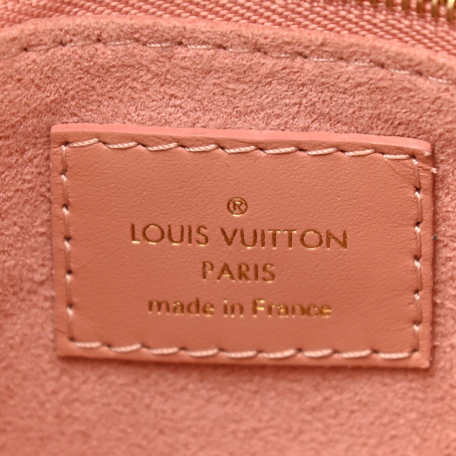 Louis Vuitton Monogram Petite Malle Souple Peach 6 of 9