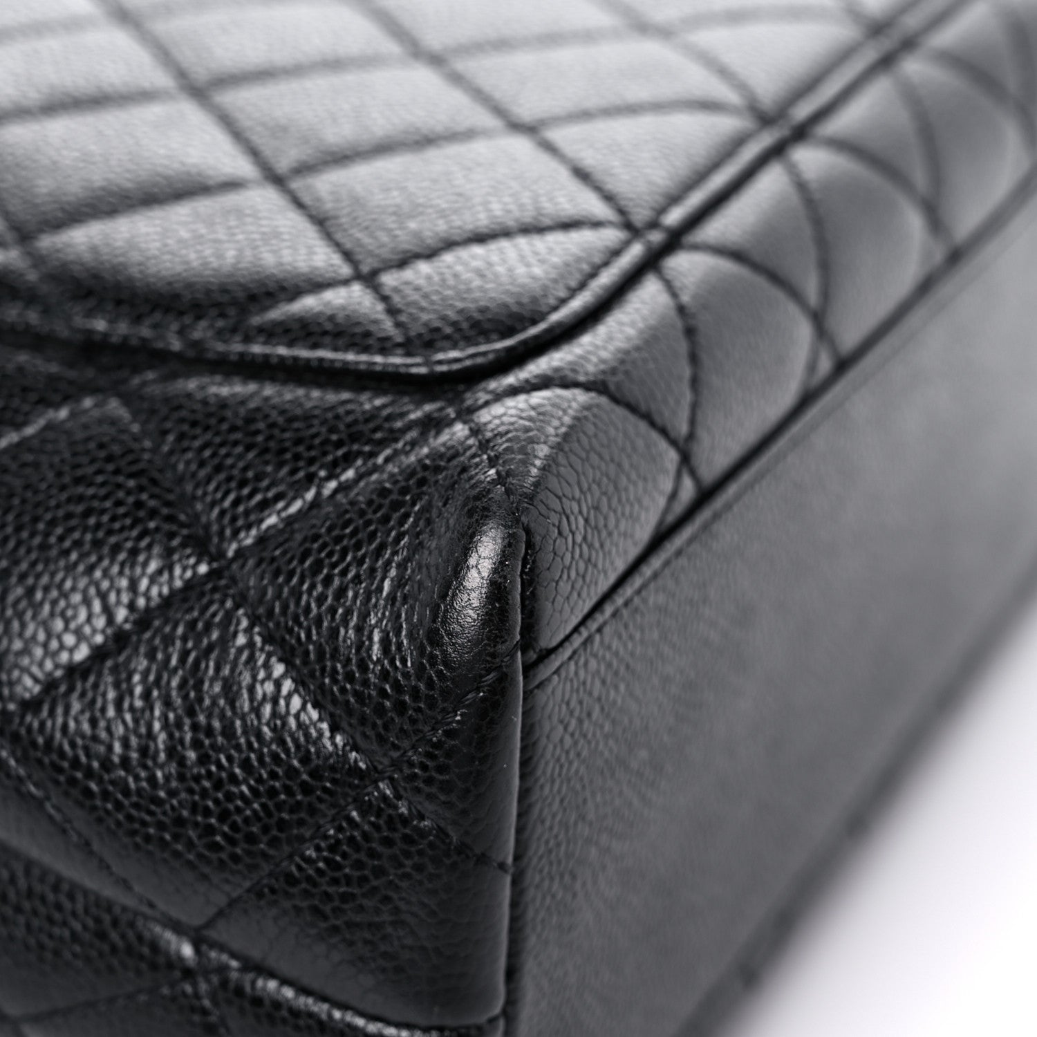 Chanel Caviar Quilted Jumbo Kelly Flap Black 11 of 18