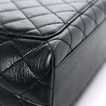 Chanel Caviar Quilted Jumbo Kelly Flap Black 11 of 18