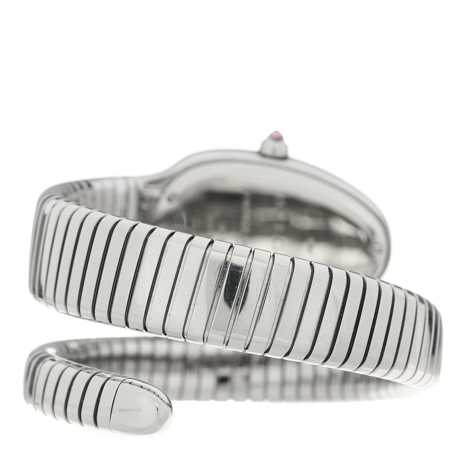 Bulgari Stainless Steel 35mm Serpenti Tubogas Quartz Watch Black 3 of 5