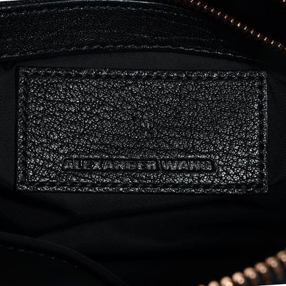 Alexander Wang Pebbled Lambskin Rocco Black with Rose Gold Hardware 6 of 6