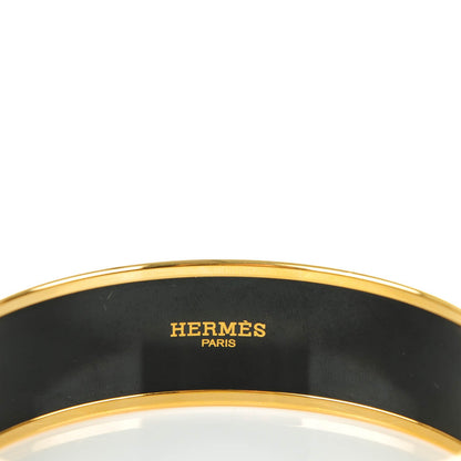 Hermes Enamel Printed Wide Rubans du Cheval Bracelet 70 Colorise 3 of 5