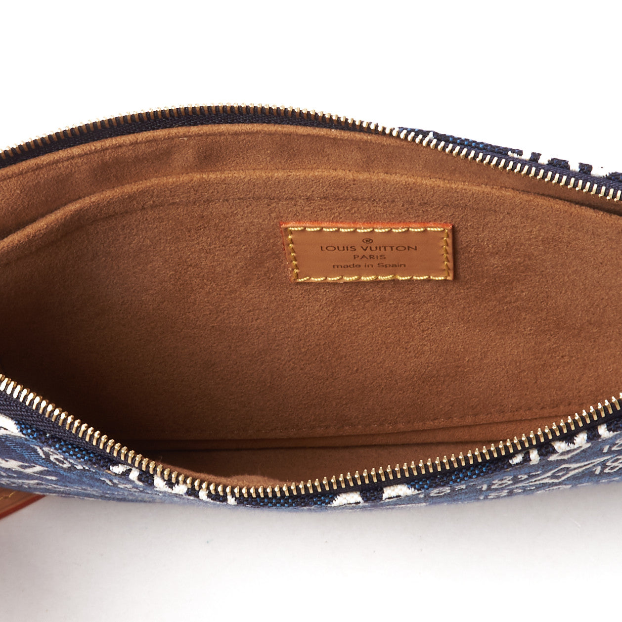 Louis Vuitton Jacquard Since 1854 Neverfull MM GM Pochette Blue 6 of 8