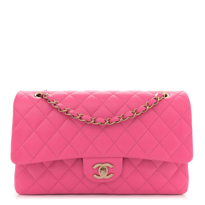 Chanel Caviar Quilted Medium Double Flap Pink 1 of 11