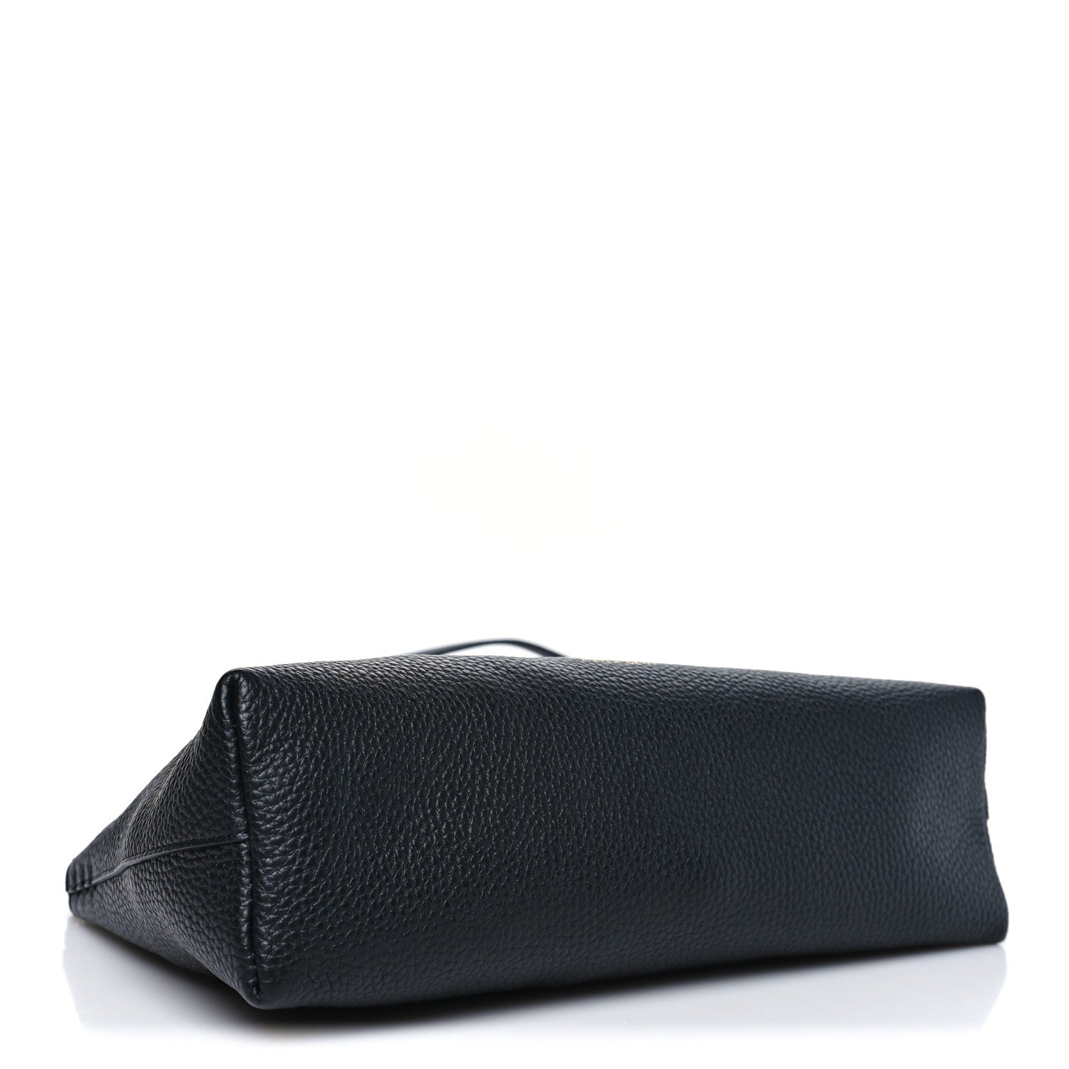 Mansur Gavriel Pebbled Calfskin Rhea Bag Black 4 of 9