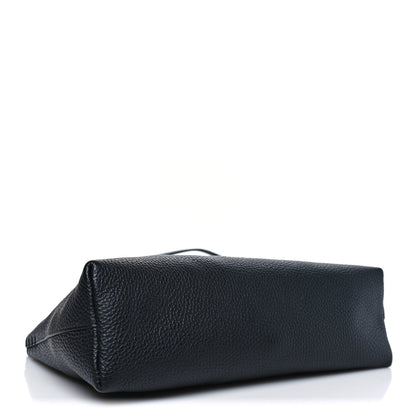 Mansur Gavriel Pebbled Calfskin Rhea Bag Black 4 of 9