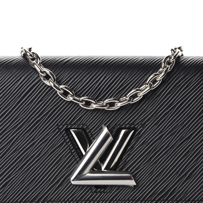 Louis Vuitton Epi Twist Chain Wallet Black 9 of 9