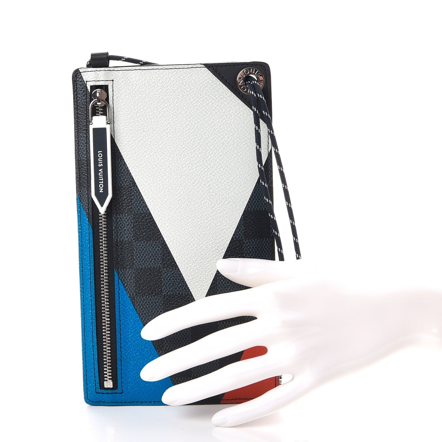 Damier Cobalt America's Cup Regatta Ribbon iPhone Pochette