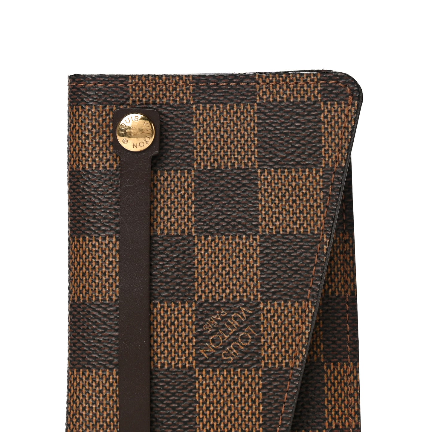 Damier Ebene Key Ring Card Holder