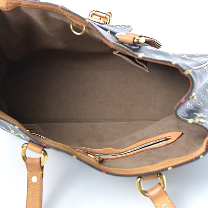 Louis Vuitton Monogram Multicolor Aurelia MM Black 5 of 21