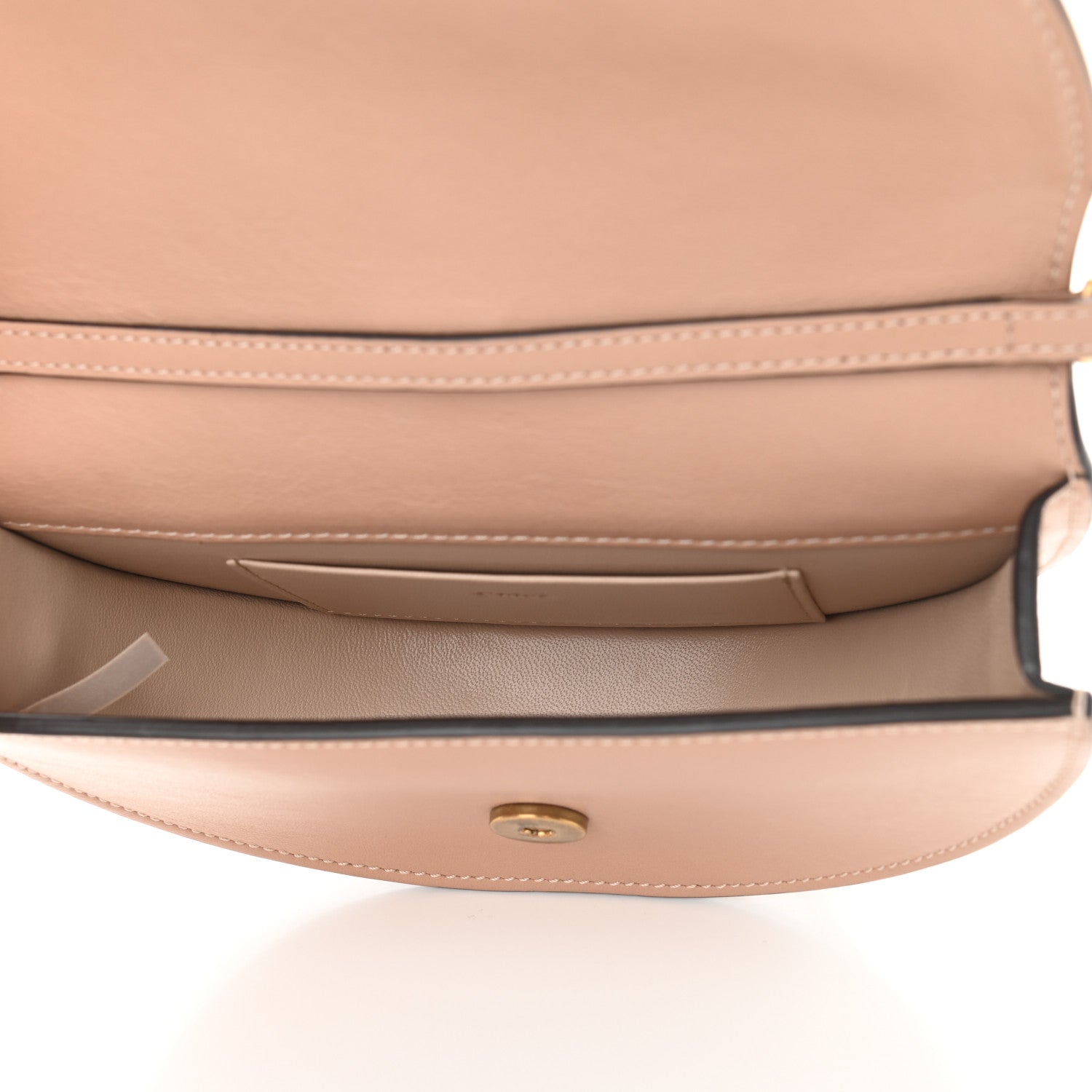 Chloe Calfskin Small Nile Bracelet Minaudiere Bag Biscotti Beige 5 of 8