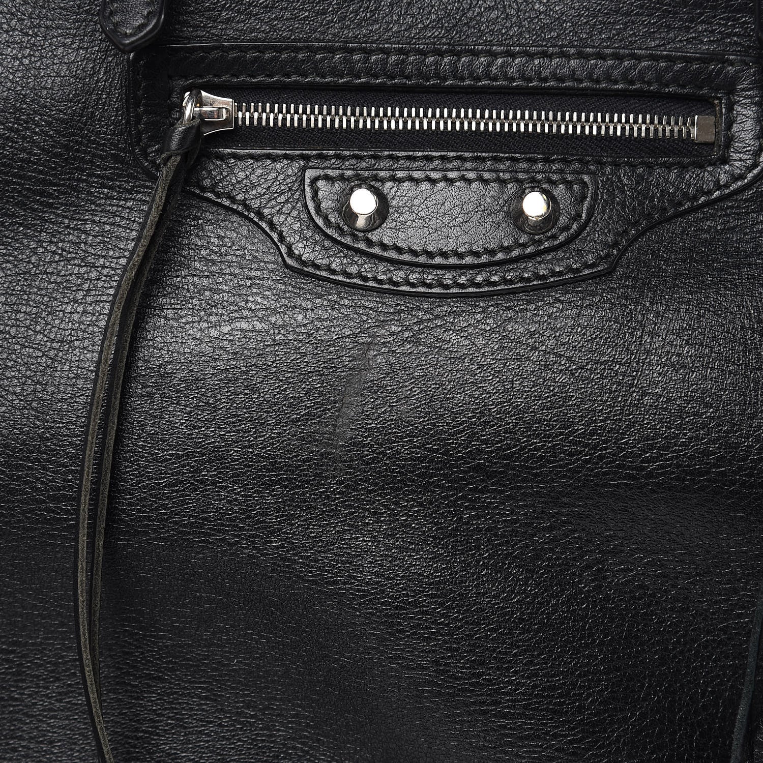 Balenciaga Supple Calfskin Papier A4 Zip Around Tote Black 14 of 22