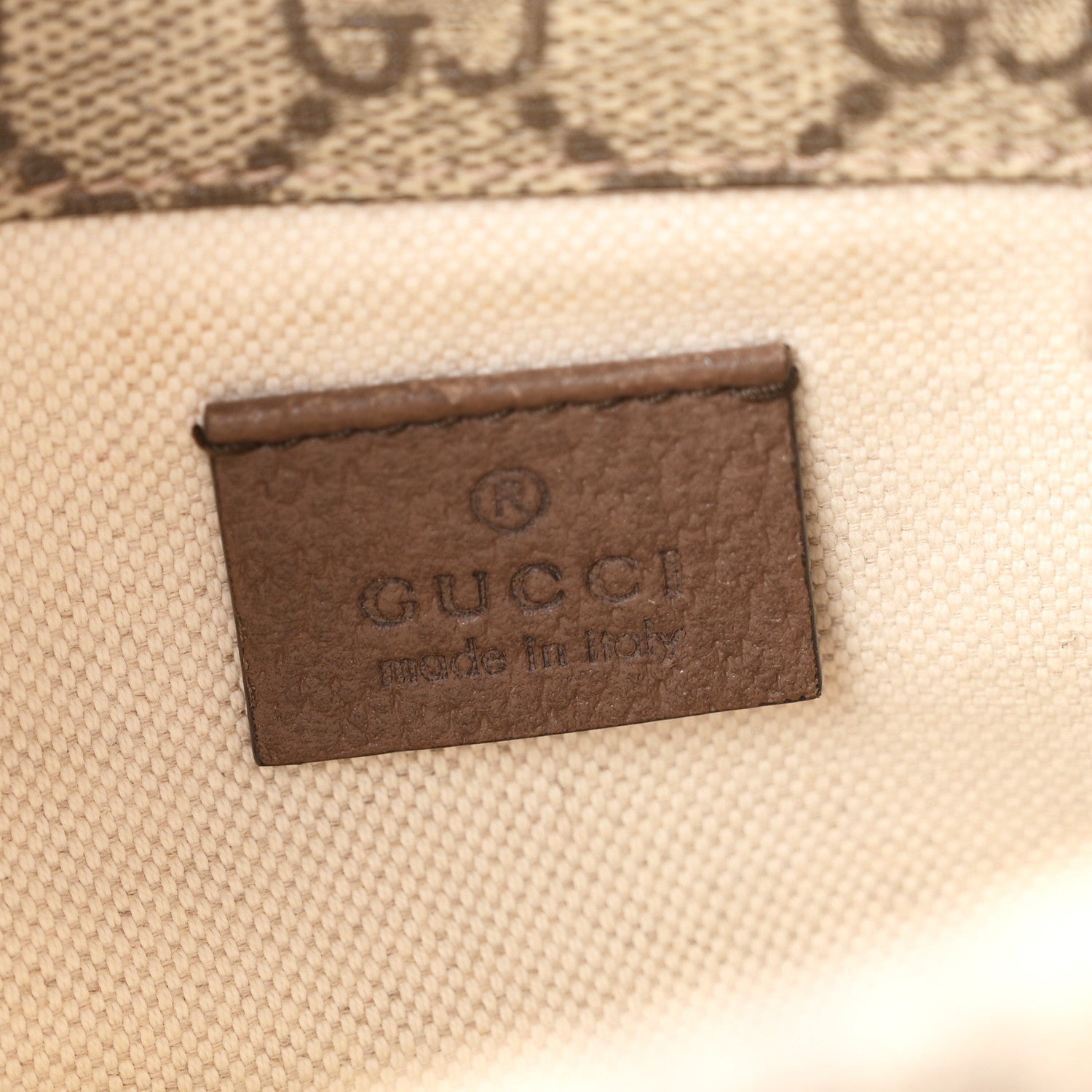 Gucci GG Supreme Monogram Web Small Neo Vintage Double Flap Messenger Bag Beige New Acero 6 of 10