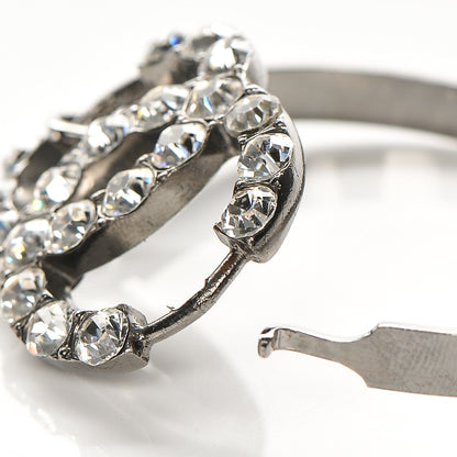 Chanel Crystal CC Bracelet Silver 4 of 5