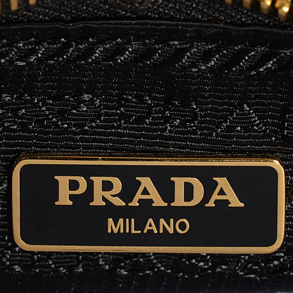 Prada Nappa Gaufre Small Clutch Nero Black 7 of 9
