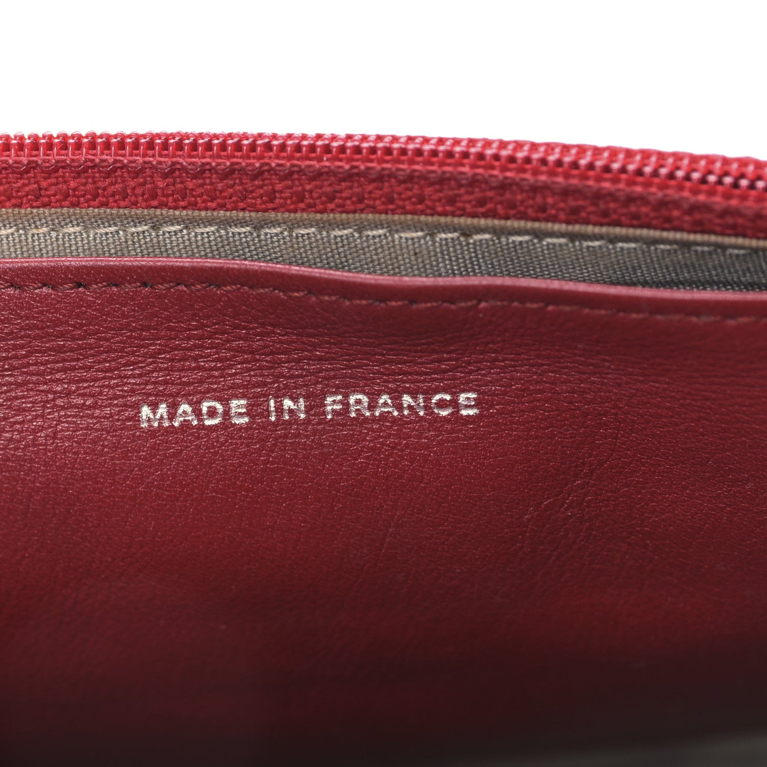 Chanel Patent Quilted Brilliant Wallet On Chain WOC Red 7 of 11