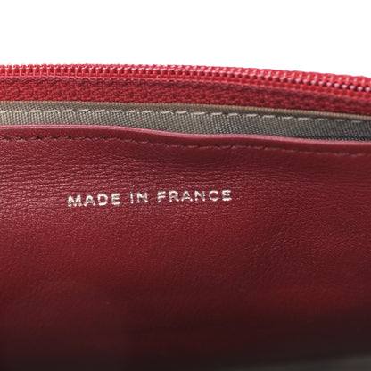 Chanel Patent Quilted Brilliant Wallet On Chain WOC Red 7 of 11