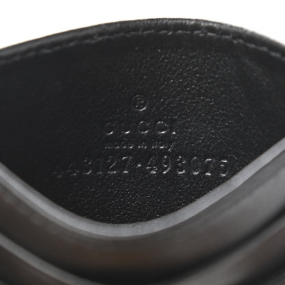 Gucci Calfskin Matelasse GG Marmont Card Holder Black 6 of 7