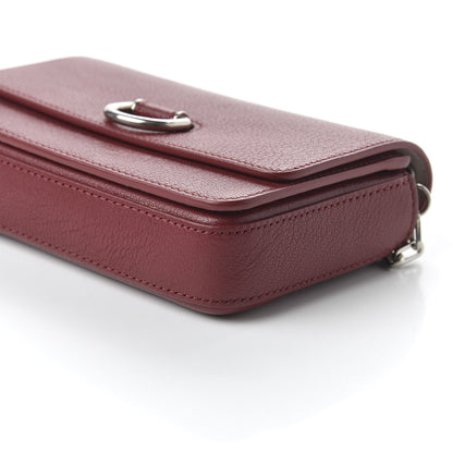 Burberry Hayes Goatskin D-Ring Mini Bag Crimson 7 of 9