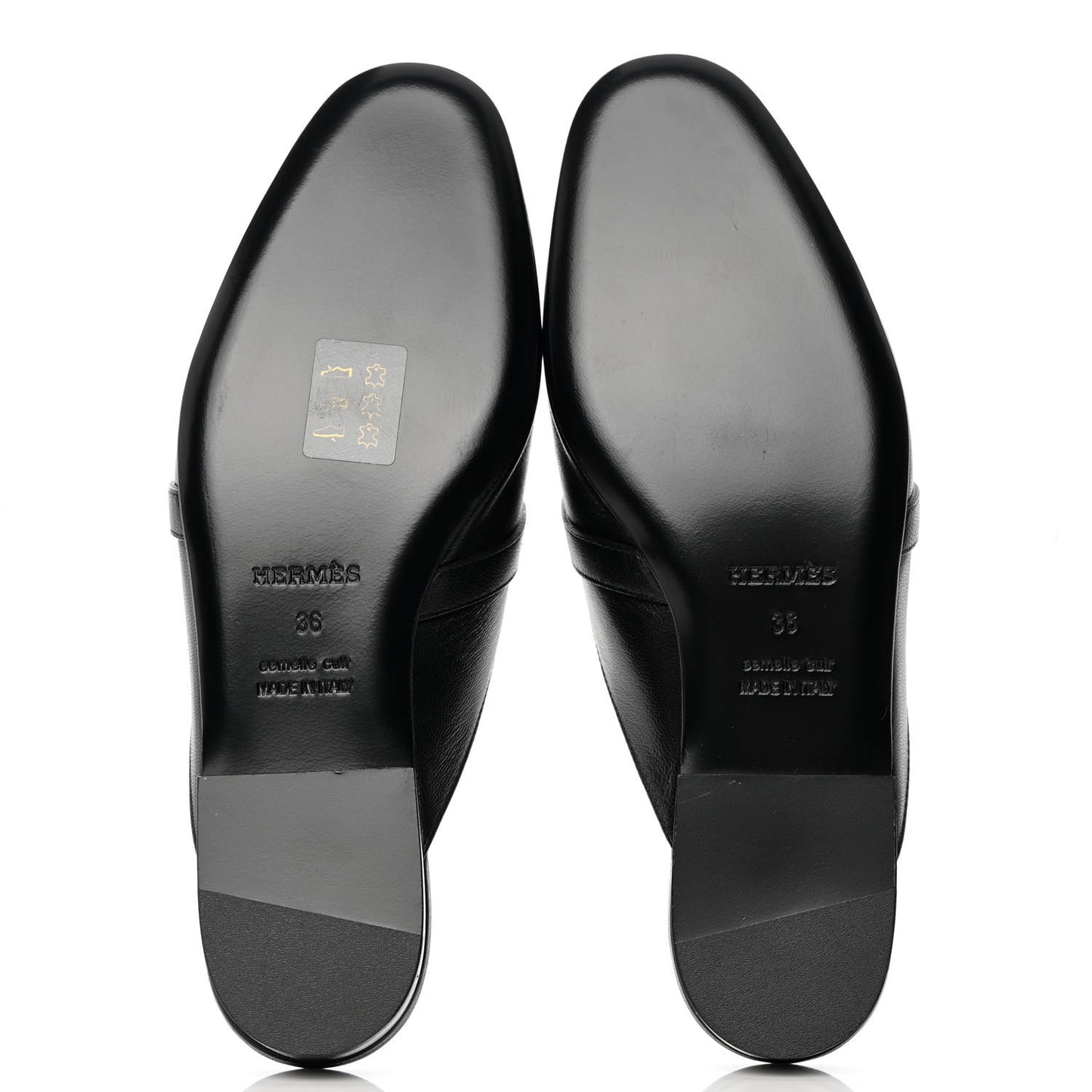 Goatskin Oz Mules 36 Black