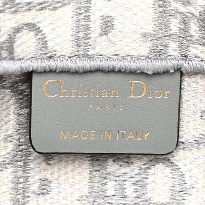 Christian Dior Oblique Slim Saddle Pouch Grey 5 of 11