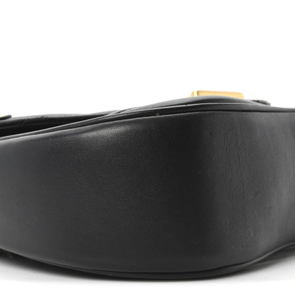 Louis Vuitton Calfskin Love Lock New Wave Chain MM Black 8 of 9