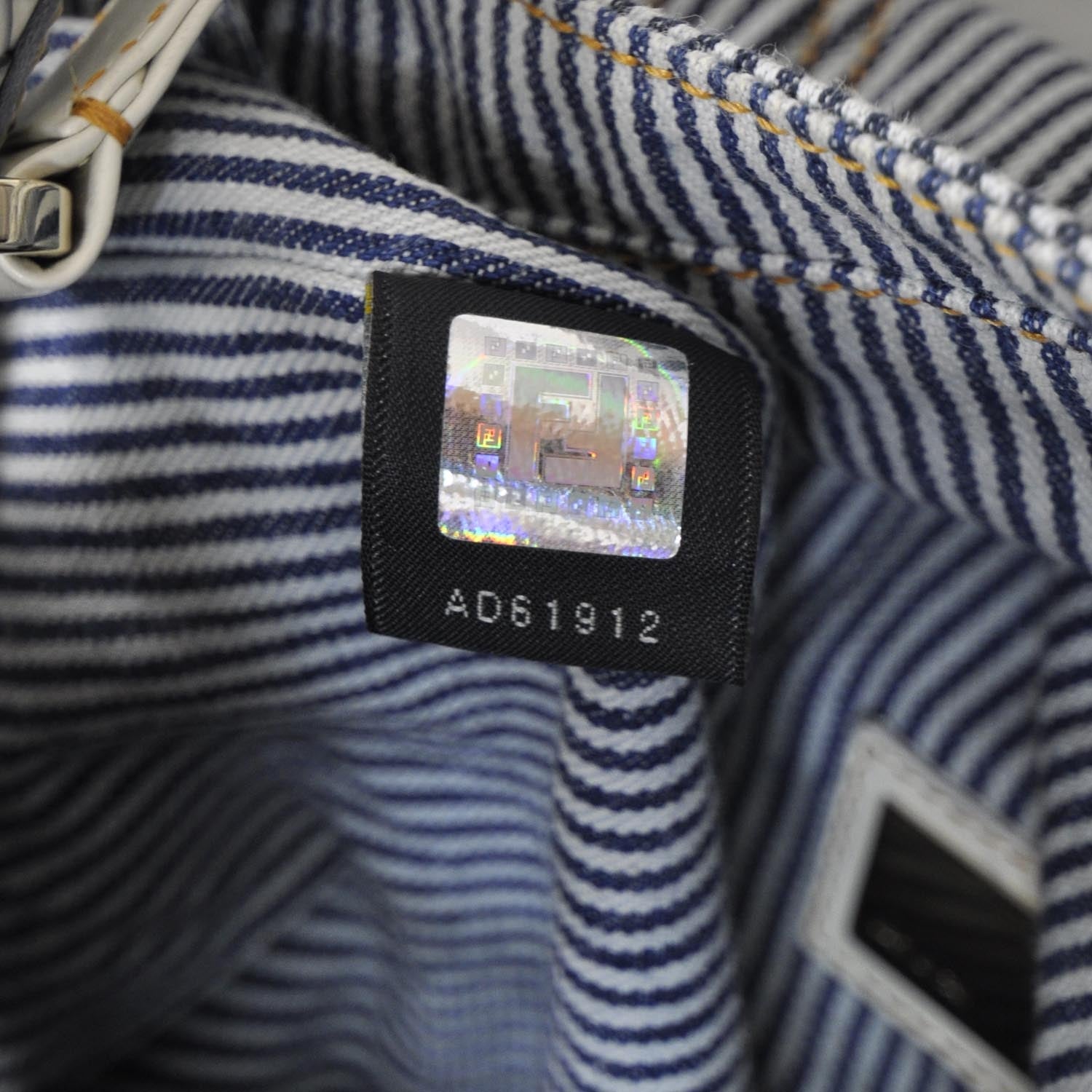Fendi Denim Striped Spy Blue 11 of 11