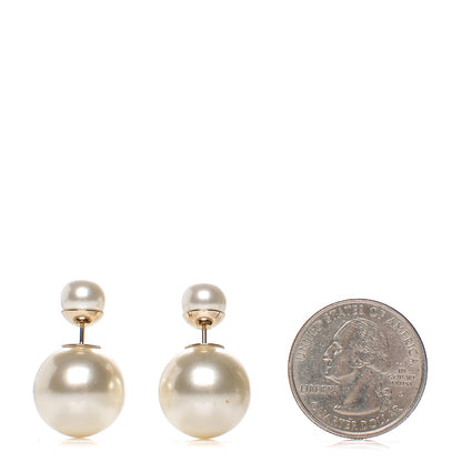 Christian Dior Pearl Mise En Dior Tribal Earrings 2 of 4
